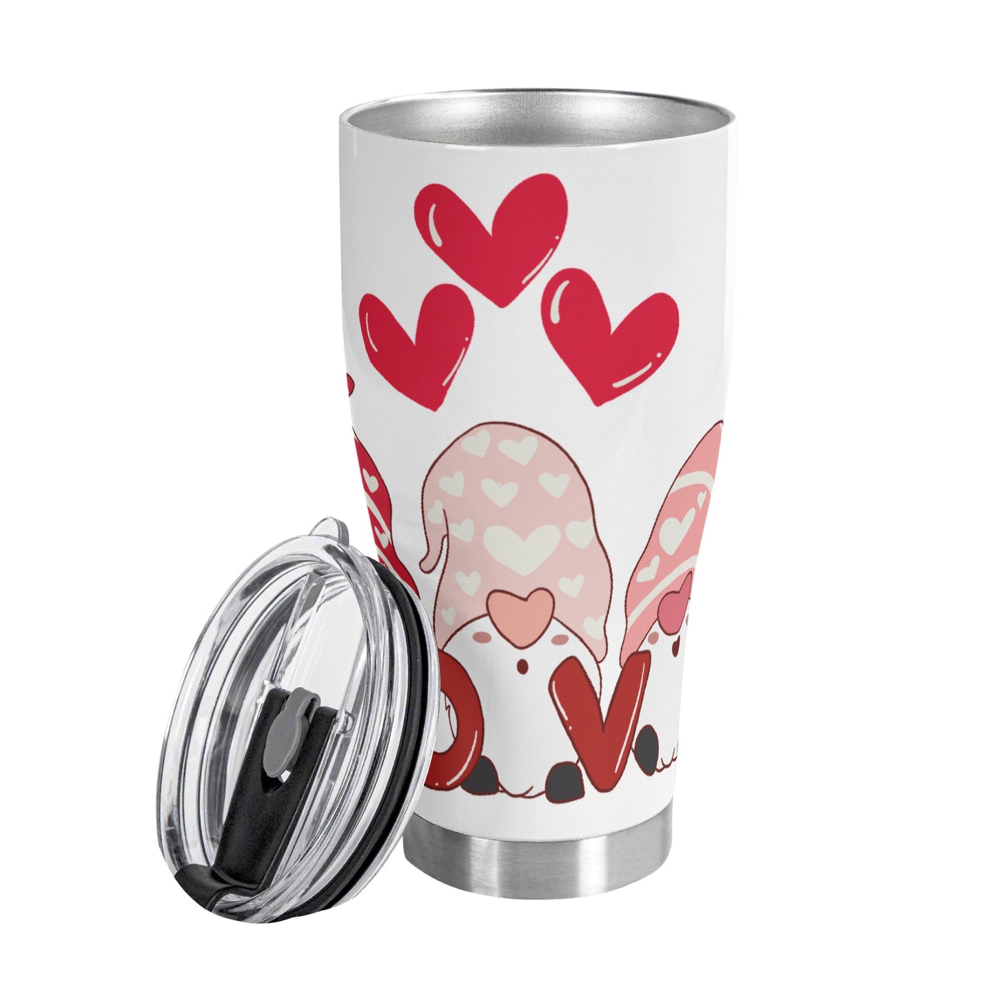 I Love You Trolly 30oz Stainless Steel Tumbler