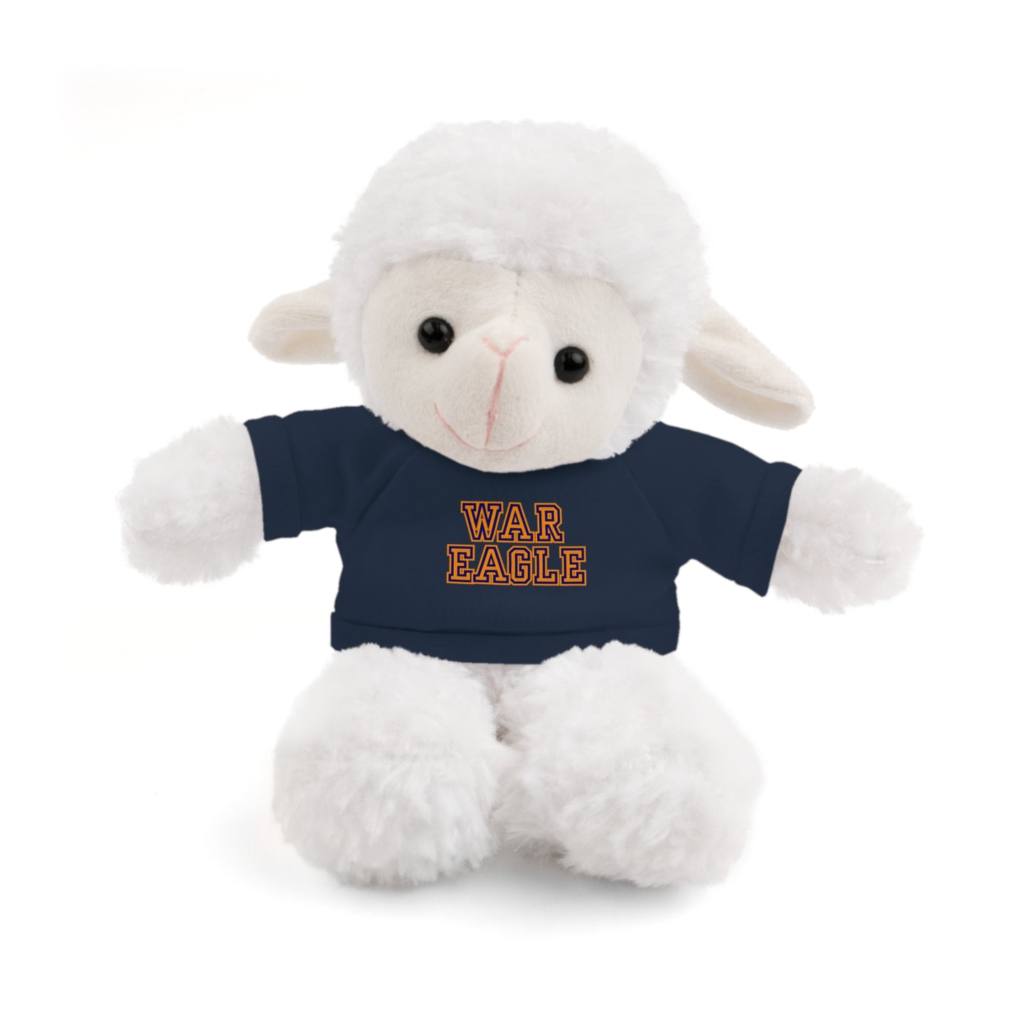 War Eagle Plush Bear with Tee — College Spirit Stuffed Animal