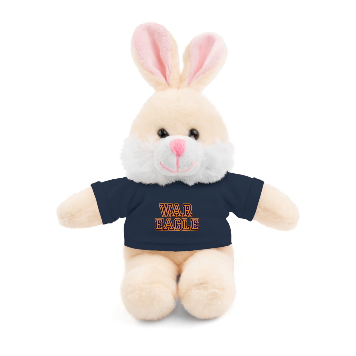 War Eagle Plush Bear with Tee — College Spirit Stuffed Animal