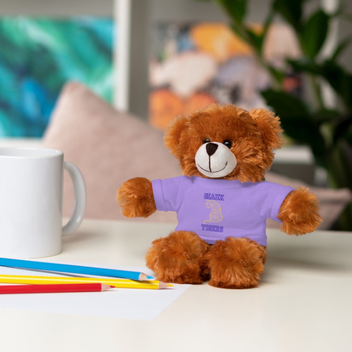 LSU Stuffed Toy — College Spirit Stuffed Animal