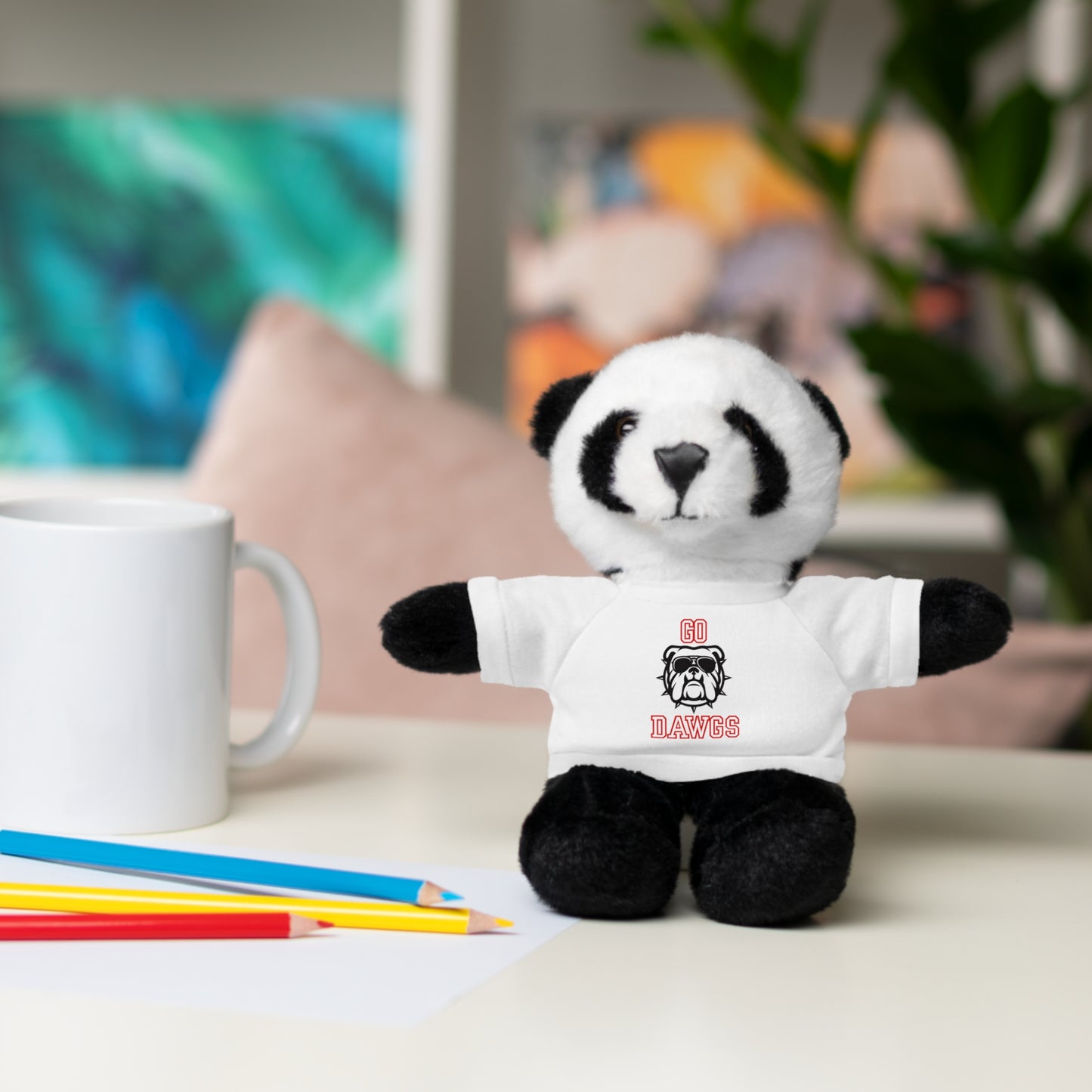 Go Dawgs Stuffed Toy — College Spirit Stuffed Animal