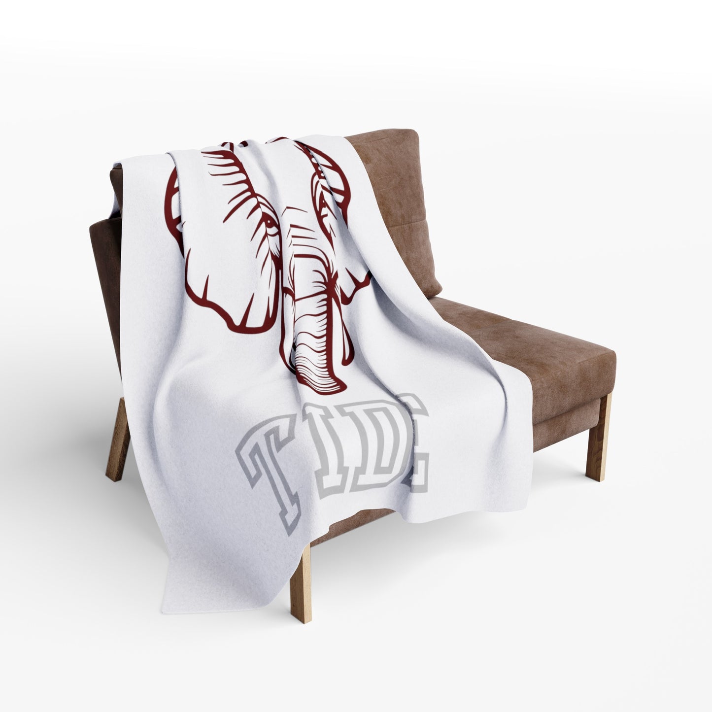 Roll Tide Blanket White