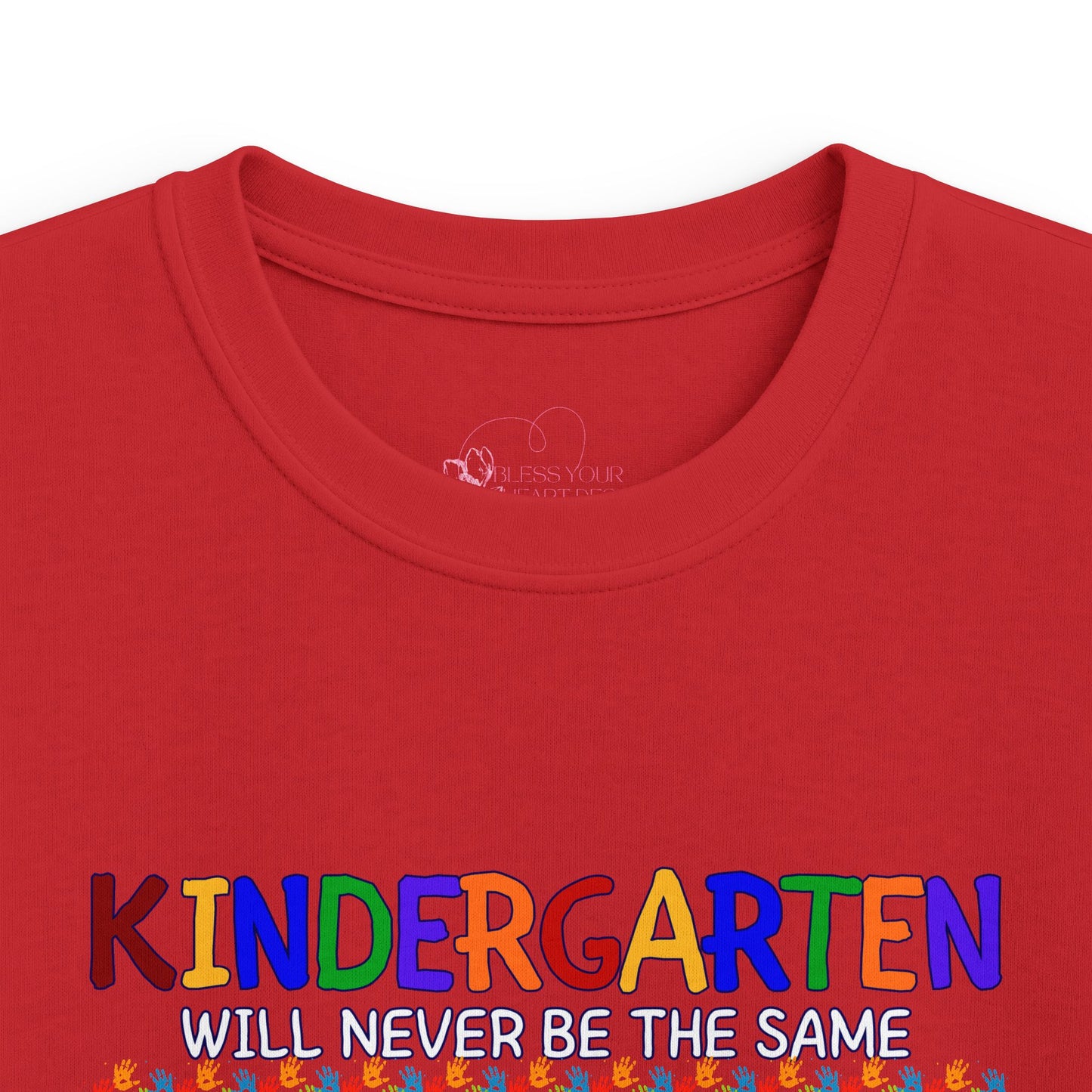 Kindergarten Kids T‑Shirt — Colorful Back to School Tee
