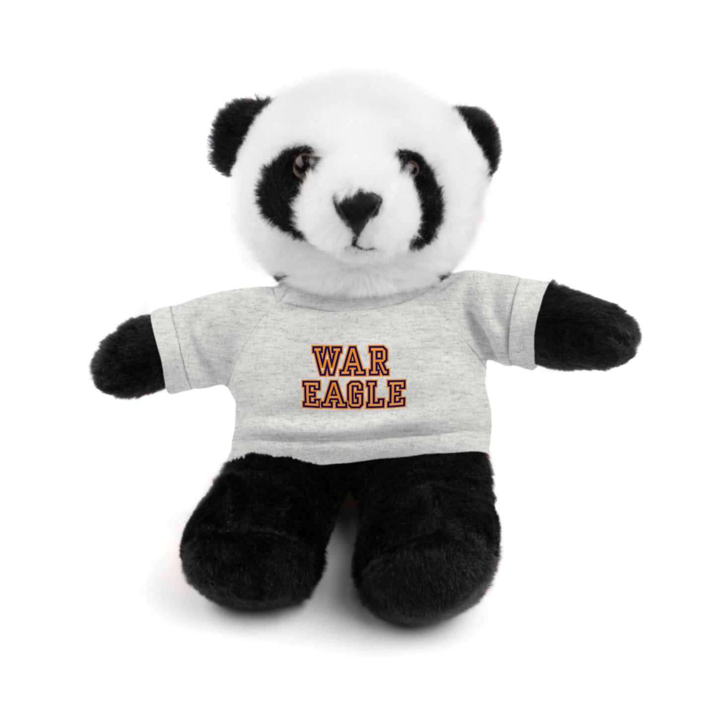 War Eagle Plush Bear with Tee — College Spirit Stuffed Animal