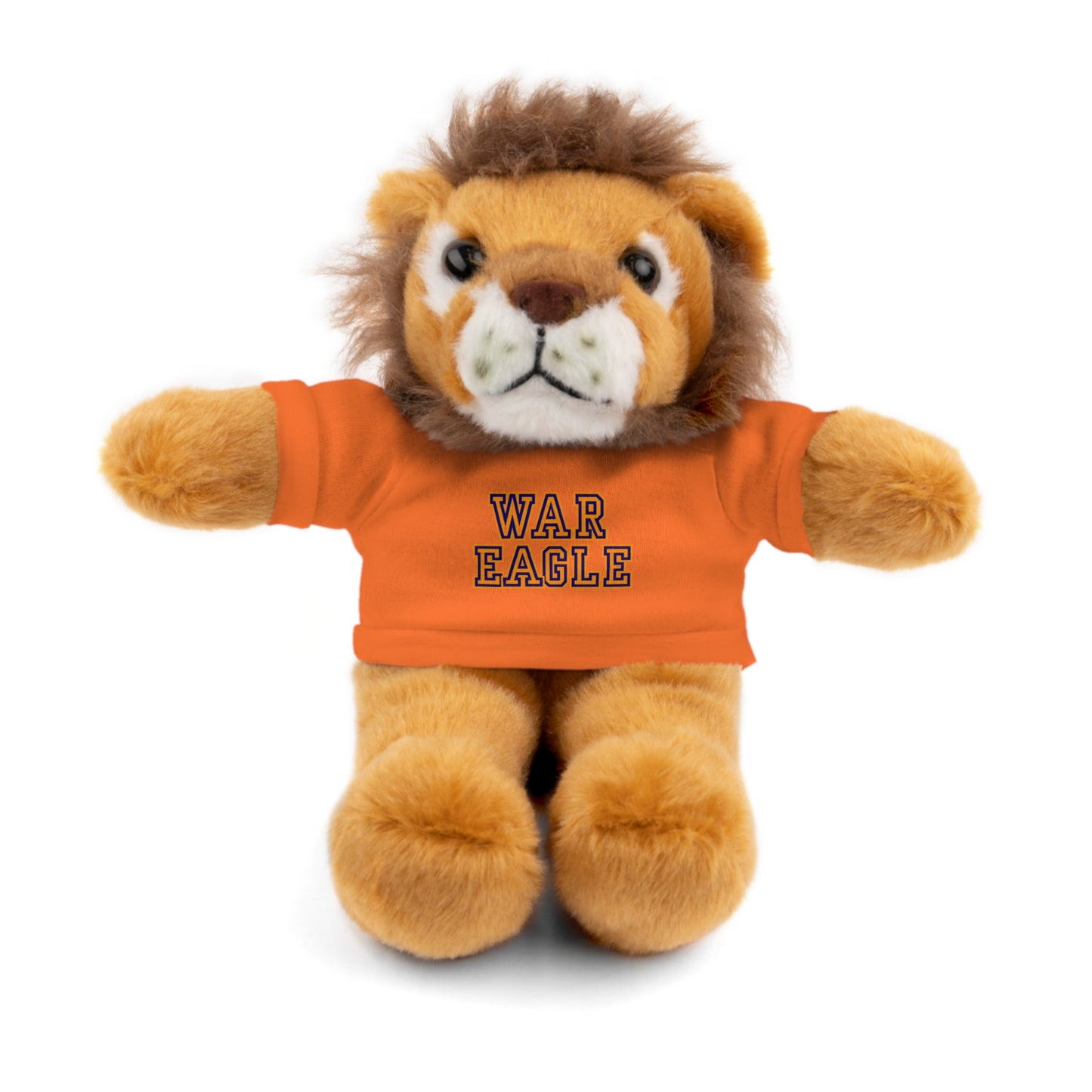 War Eagle Plush Bear with Tee — College Spirit Stuffed Animal