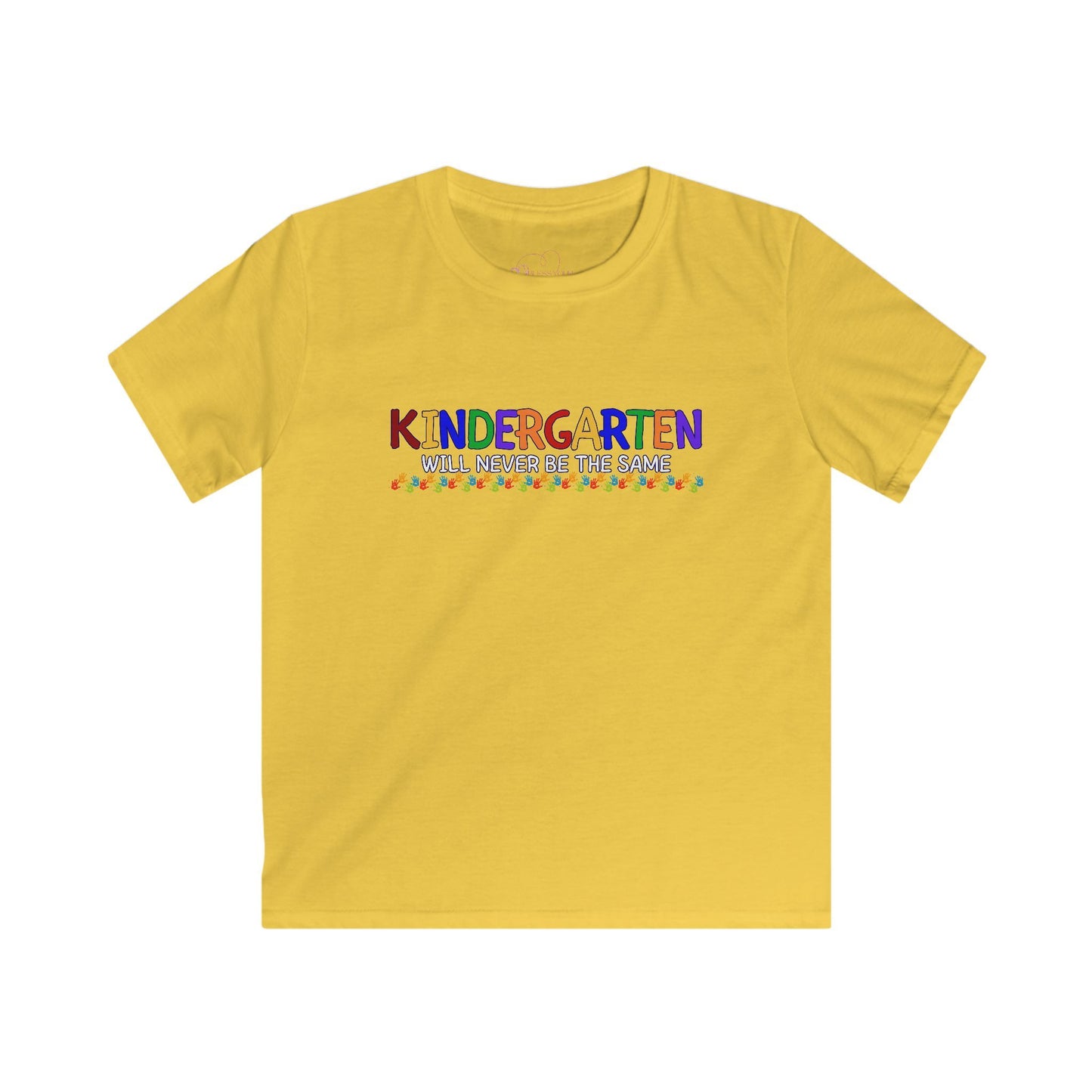 Kindergarten Kids T‑Shirt — Colorful Back to School Tee