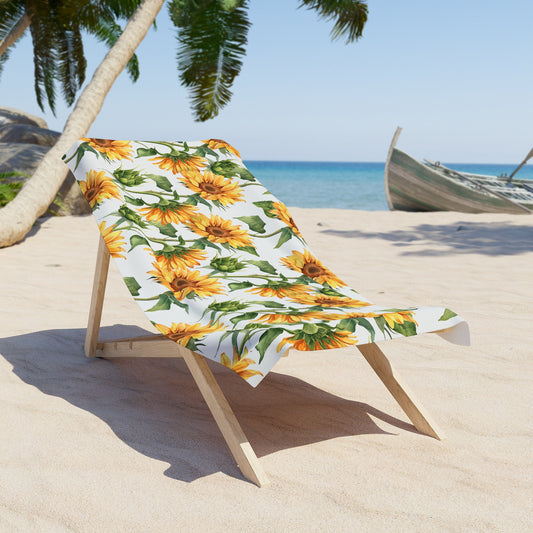 Sunflower Beach Towel