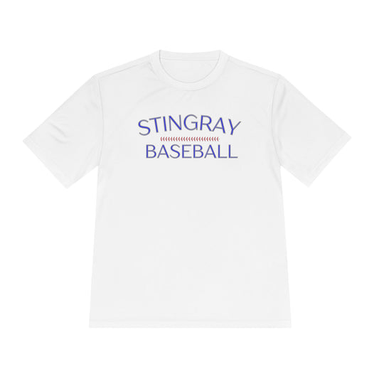 STINGRAY BASEBALL Unisex Moisture Wicking Tee