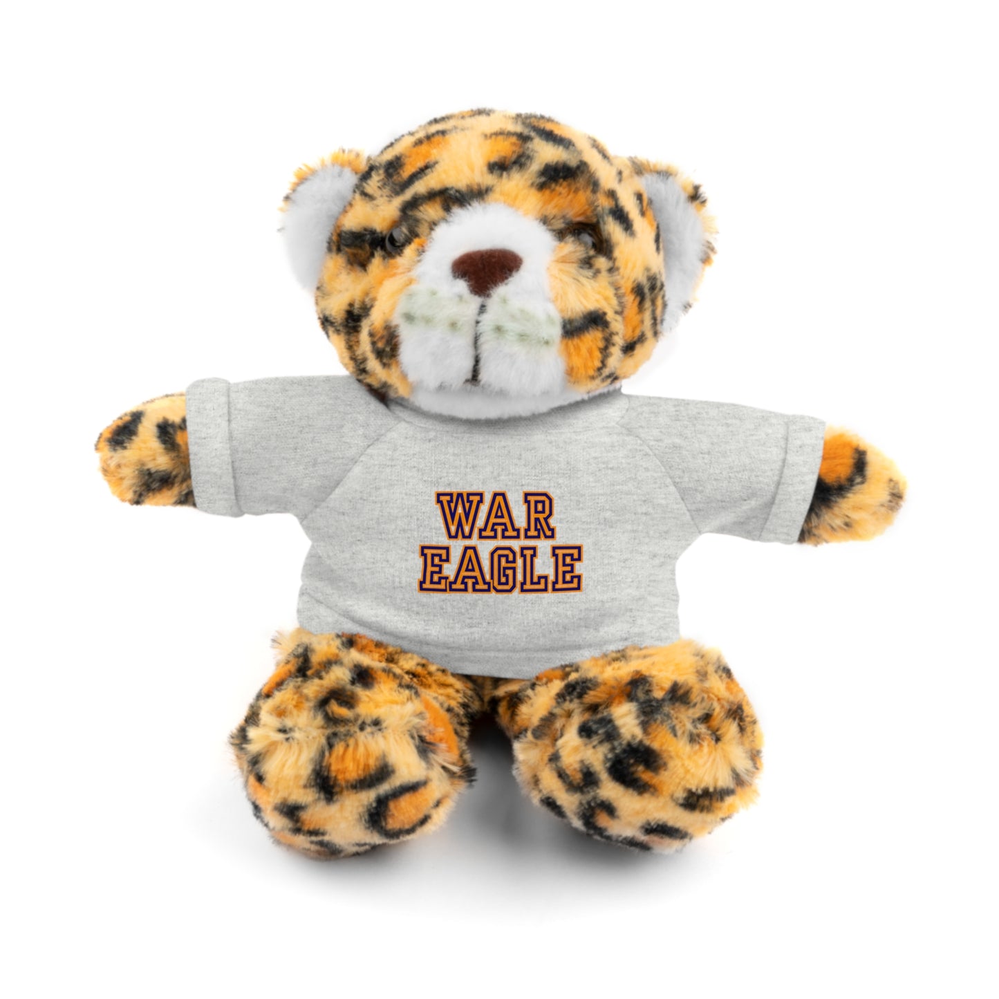 War Eagle Plush Bear with Tee — College Spirit Stuffed Animal