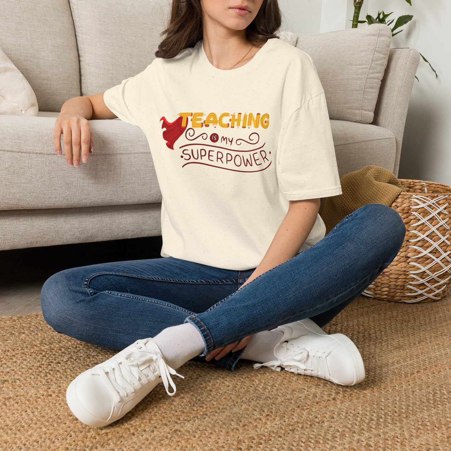 Teaching Is My Superpower T-Shirt — Teacher Appreciation Graphic Tee
