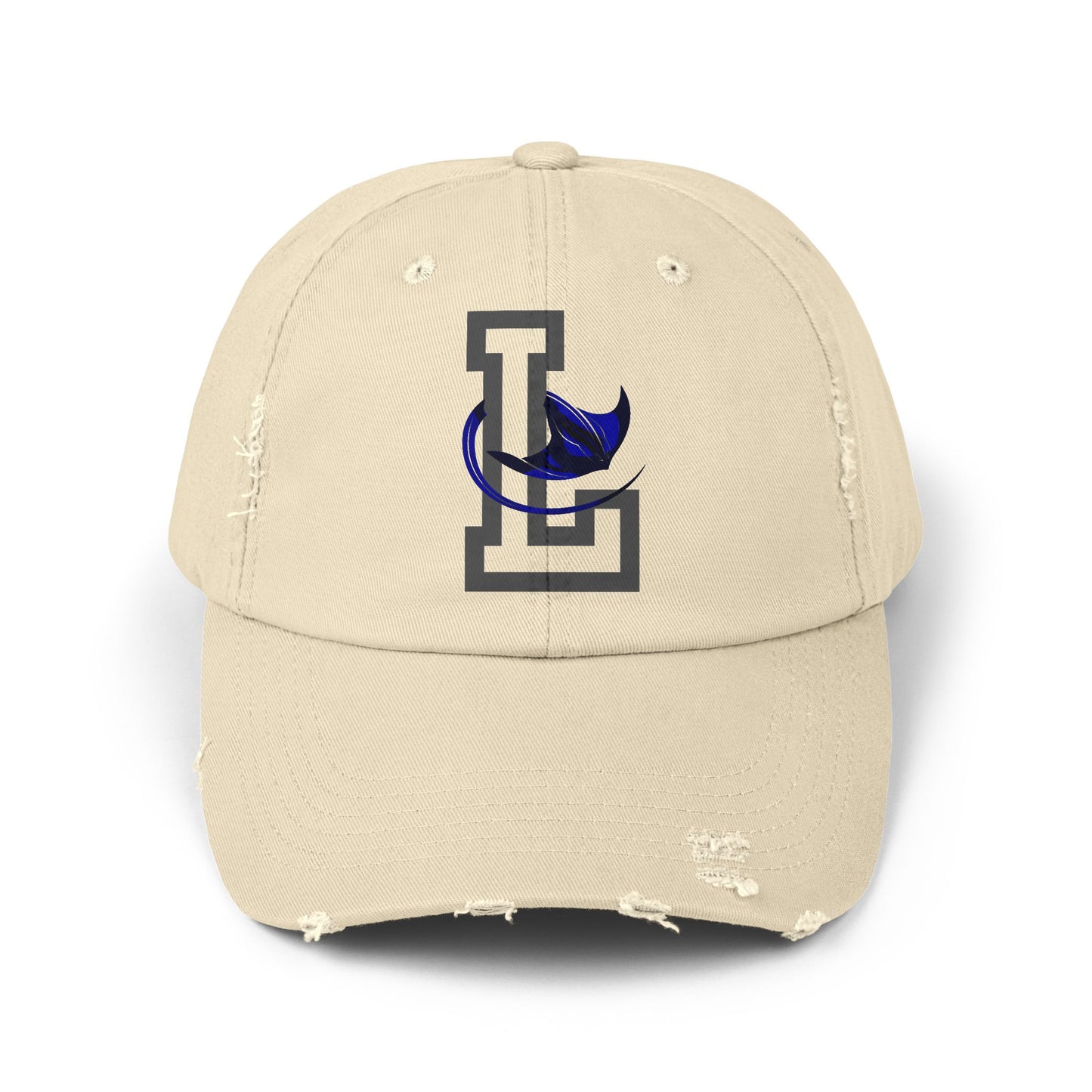 Stingray Unisex Distressed Cap
