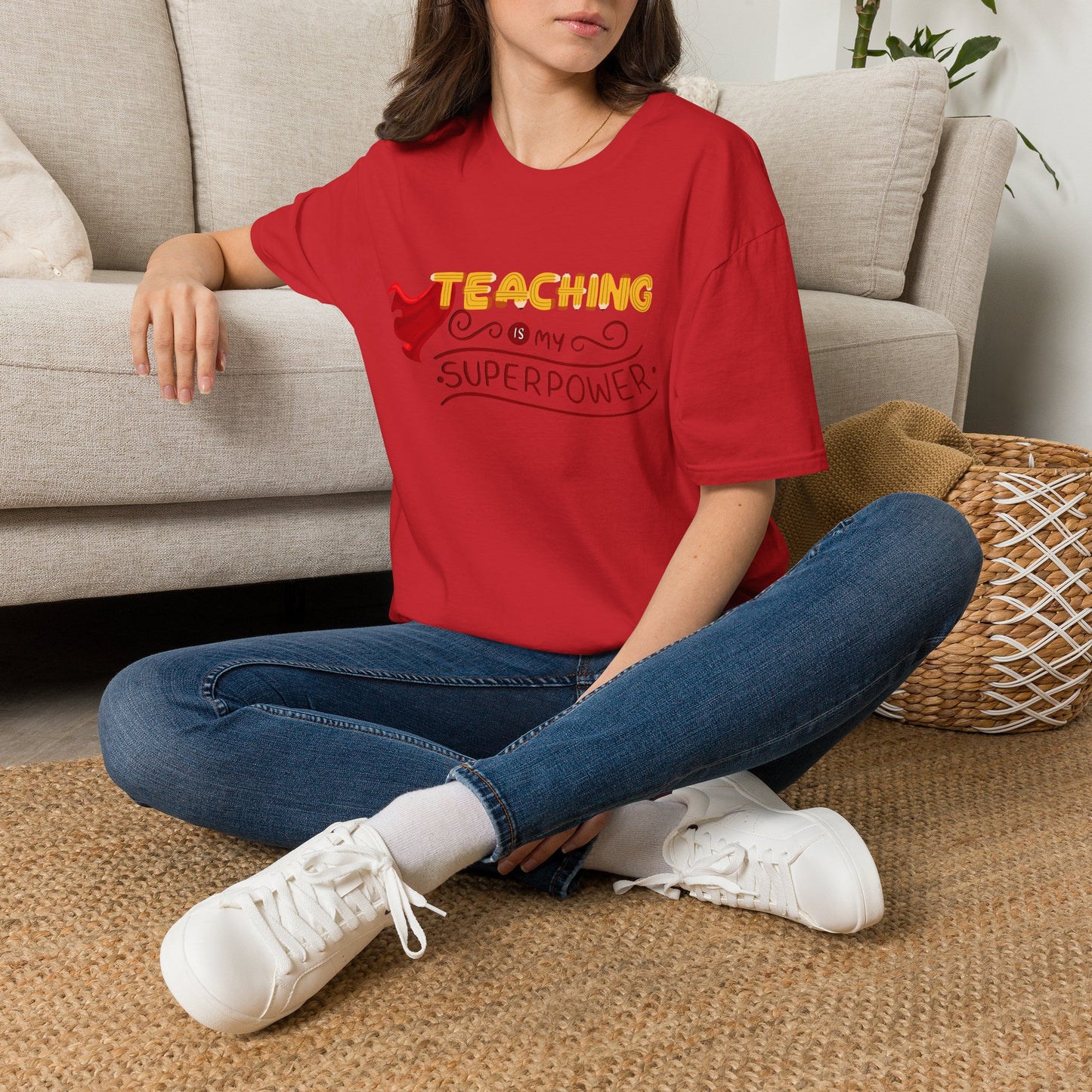 Teaching Is My Superpower T-Shirt — Teacher Appreciation Graphic Tee