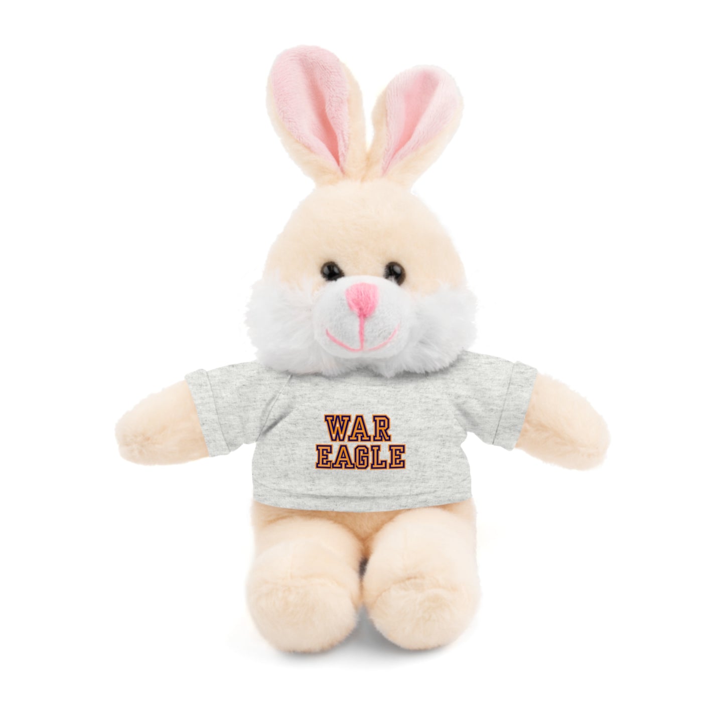 War Eagle Plush Bear with Tee — College Spirit Stuffed Animal