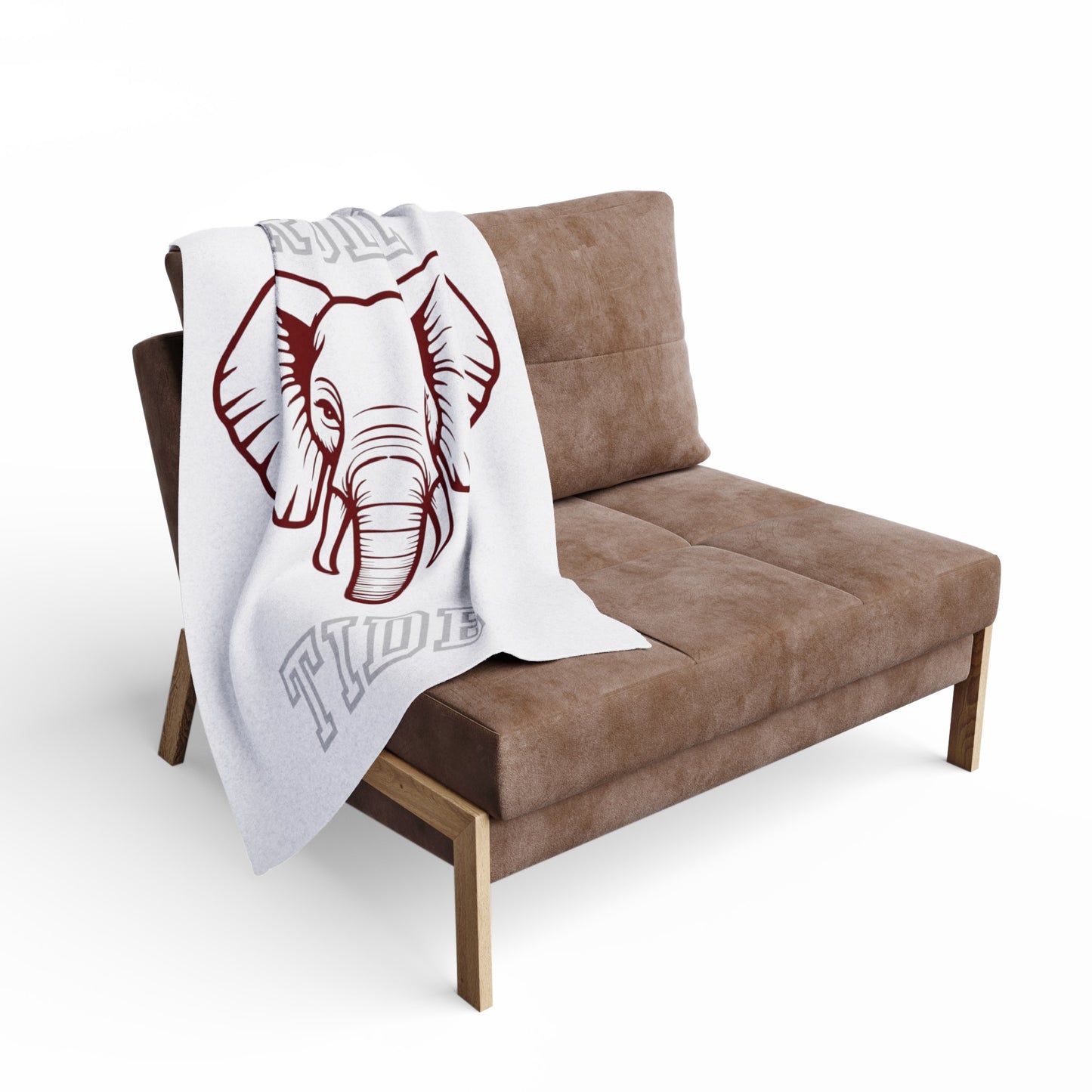 Roll Tide Blanket White