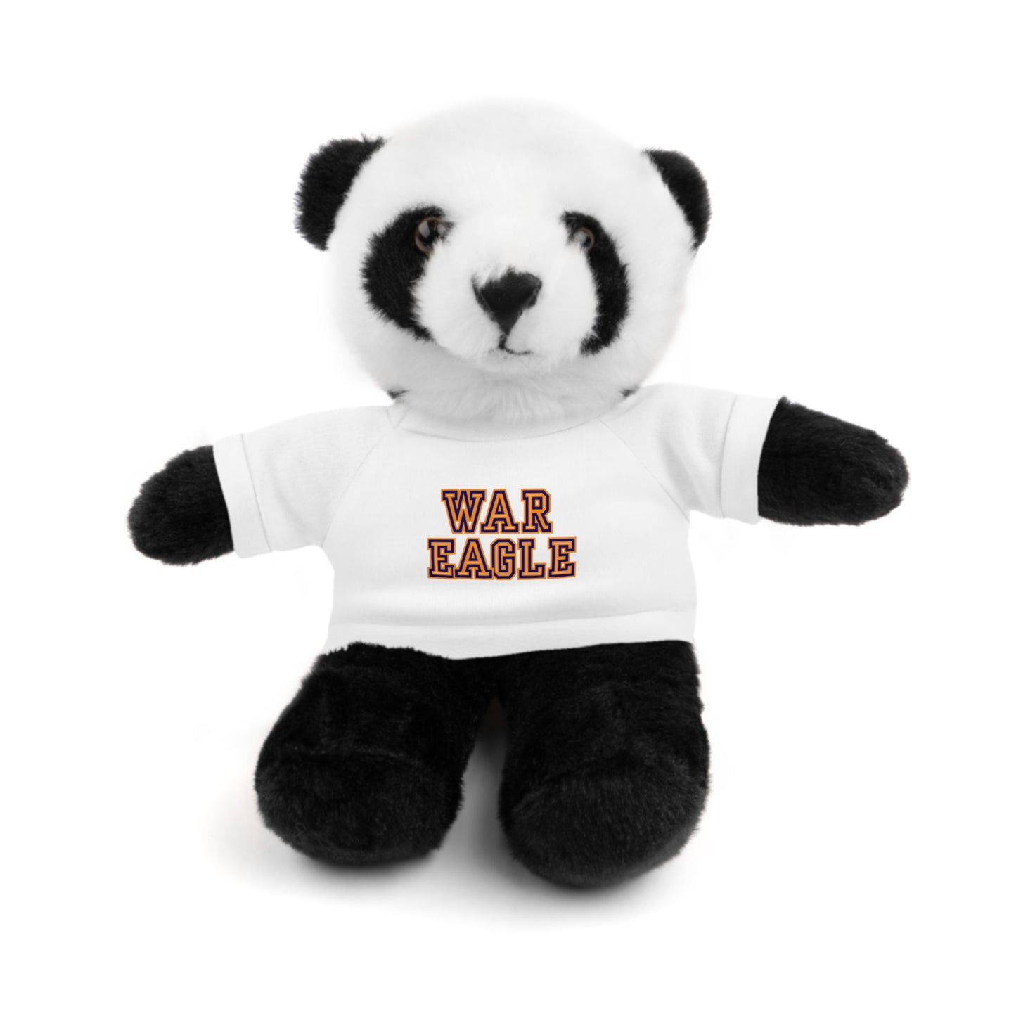 War Eagle Plush Bear with Tee — College Spirit Stuffed Animal