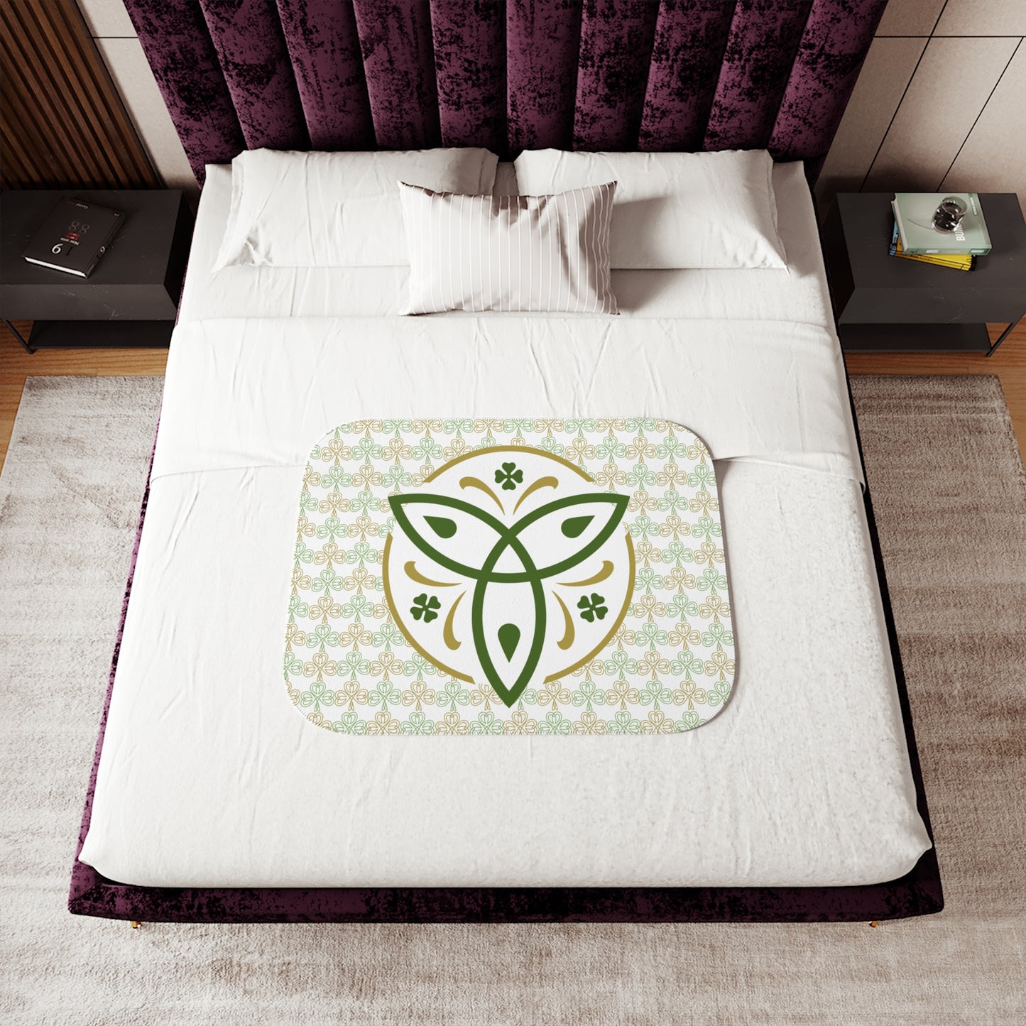 Celtic Sherpa Blanket