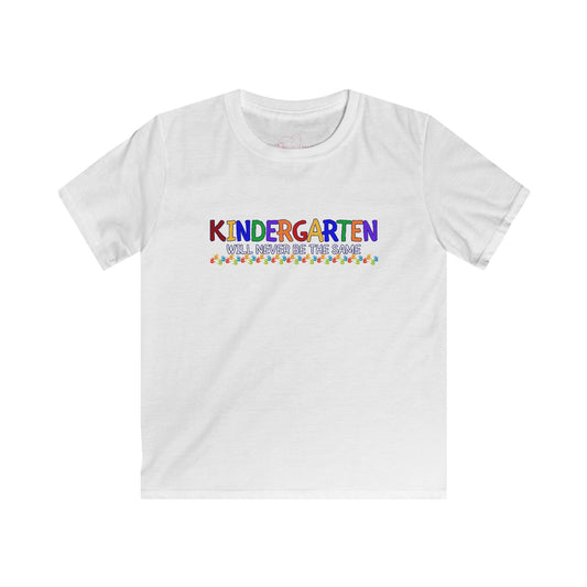 Kindergarten Kids T‑Shirt — Colorful Back to School Tee