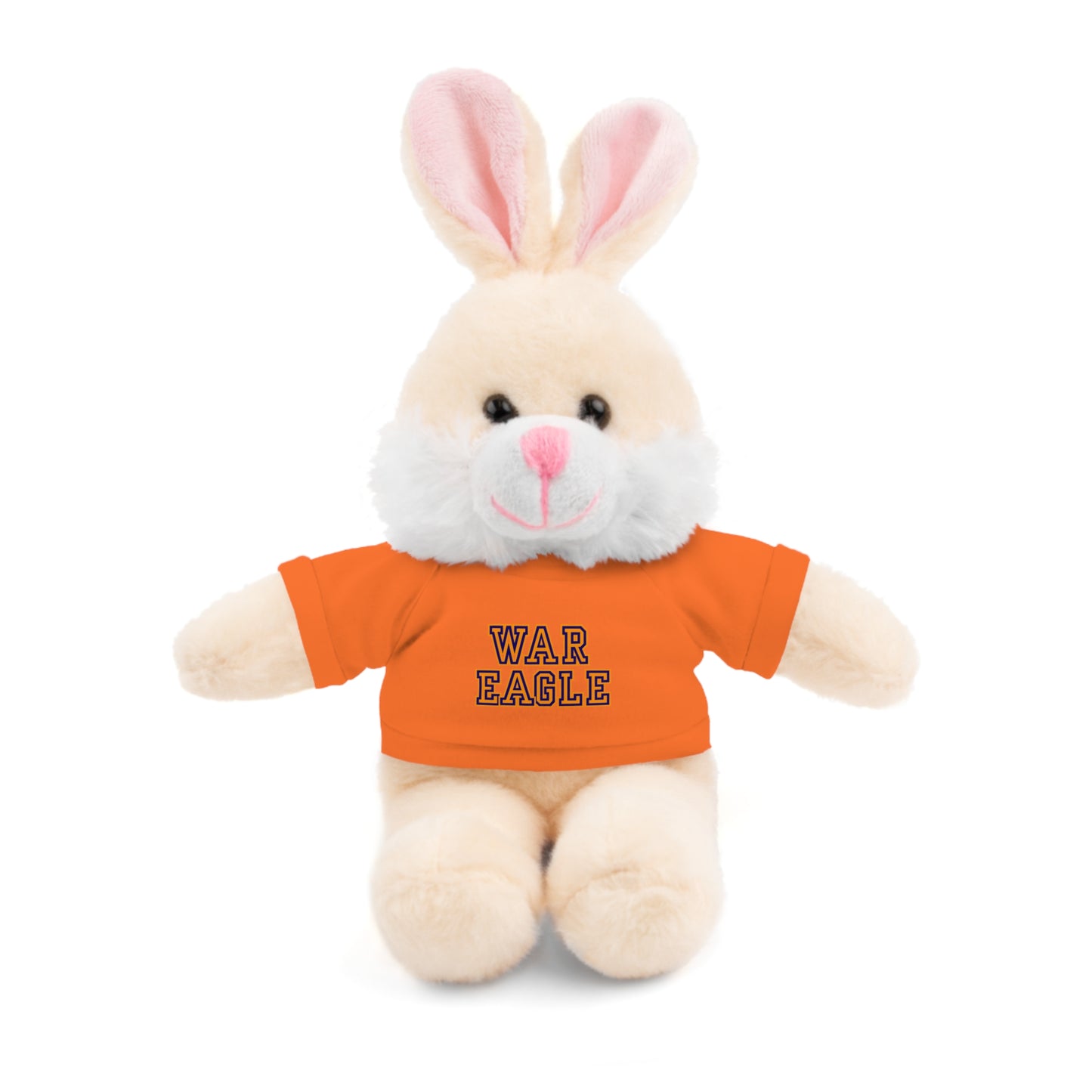 War Eagle Plush Bear with Tee — College Spirit Stuffed Animal