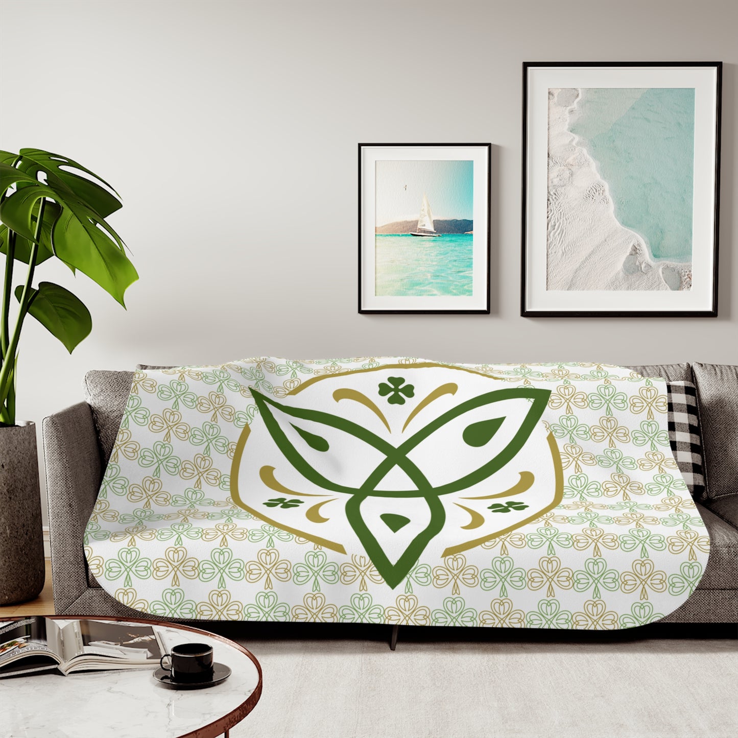 Celtic Sherpa Blanket